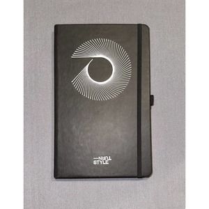 Castelli Turnstyle Made in Italy Black Notebook Notes Blank Diary Hardcover NEW